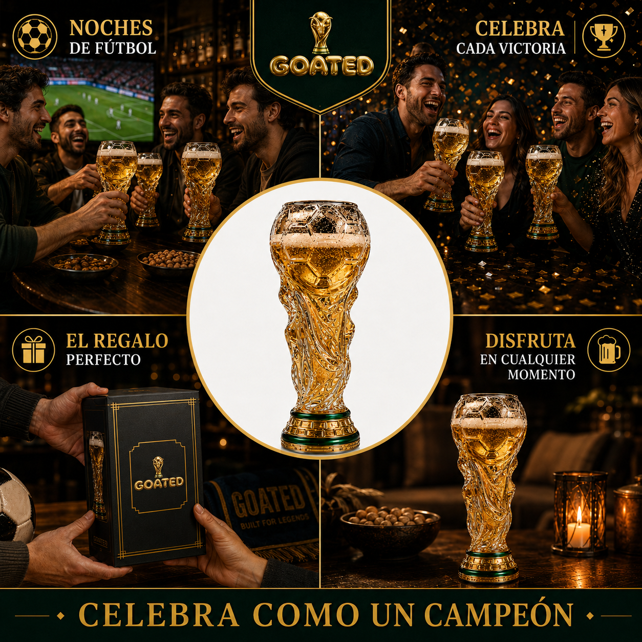 GOATED⢠Jarra copa del mundo